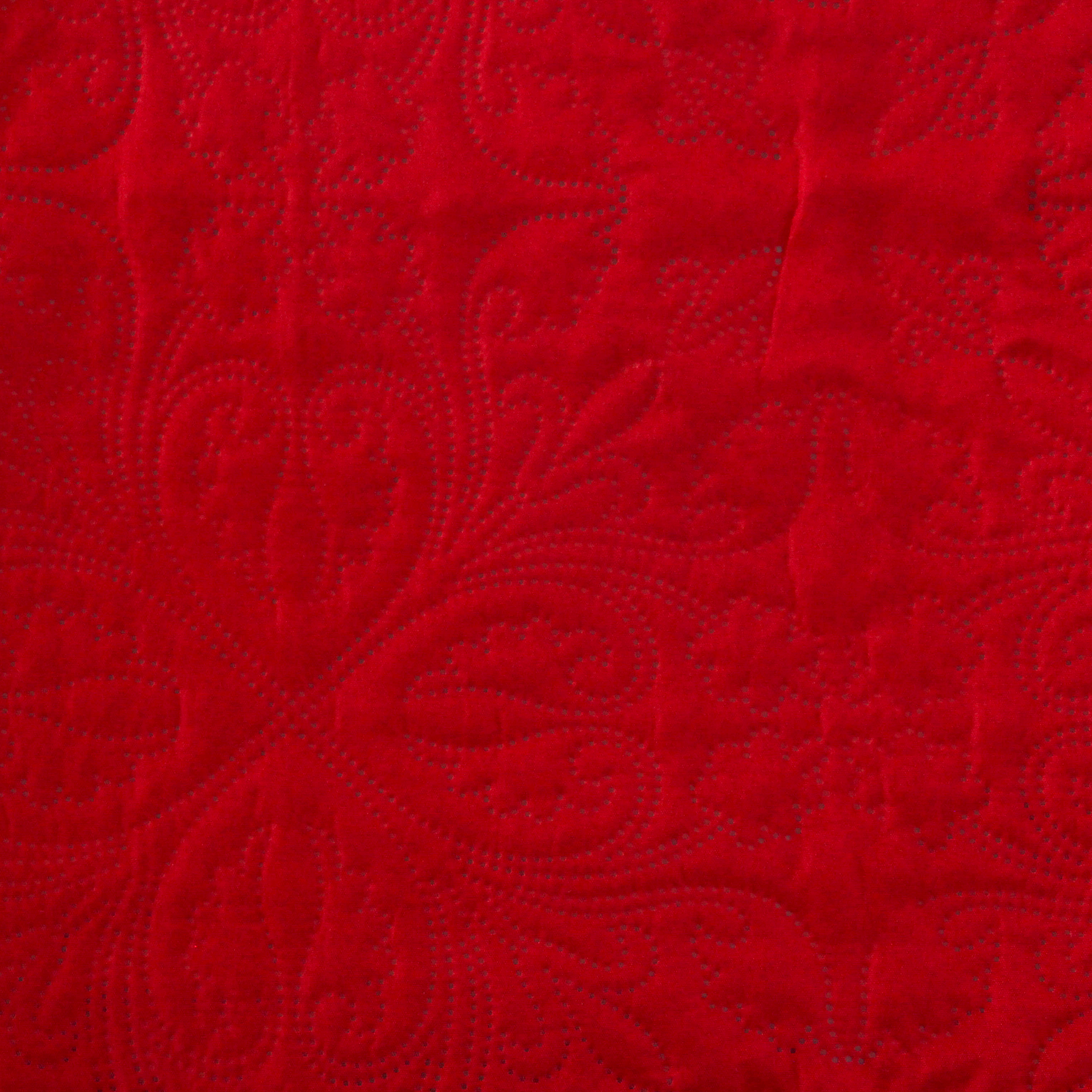 vermelho floral